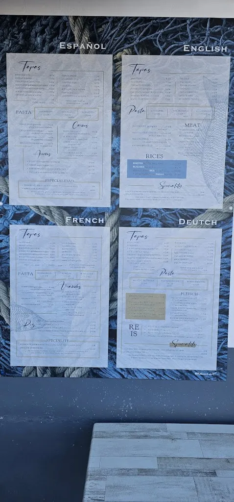 Menu_Maria Rosa_Los Gigantes_image_1