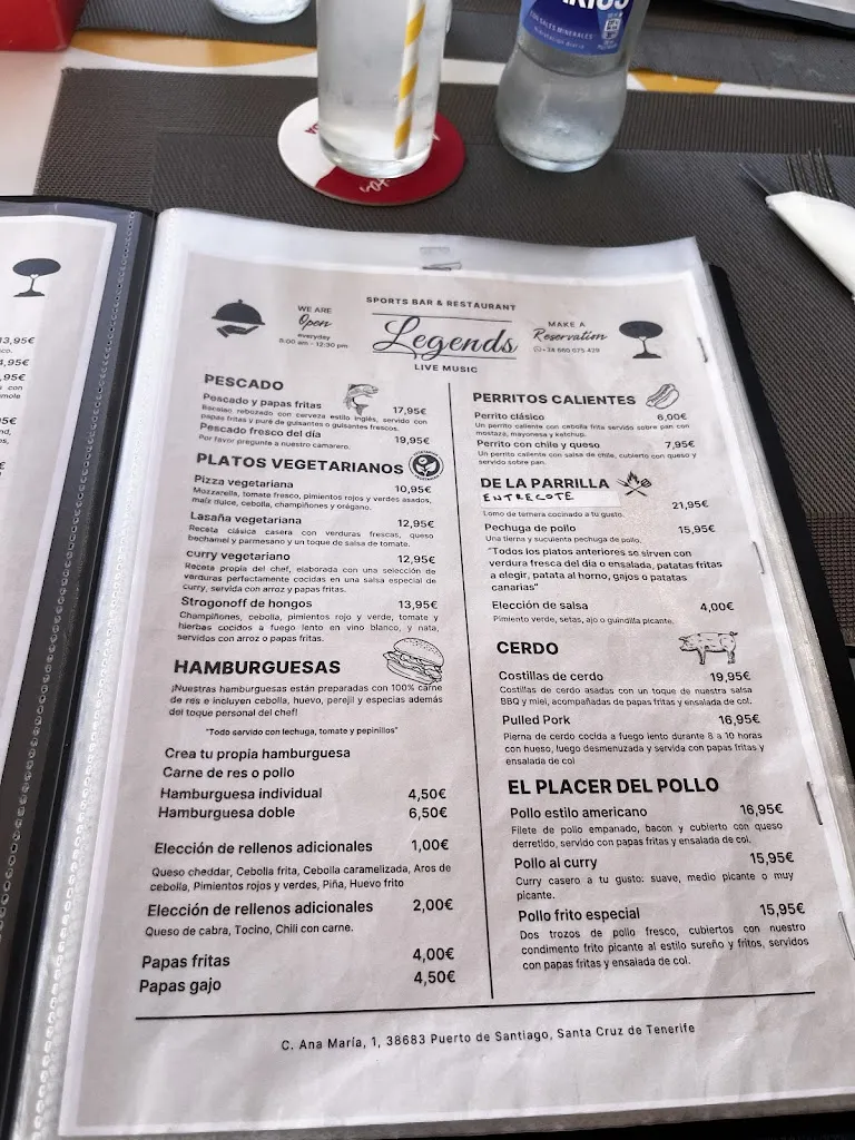 Menu_Legends_Los Gigantes_immagine_1