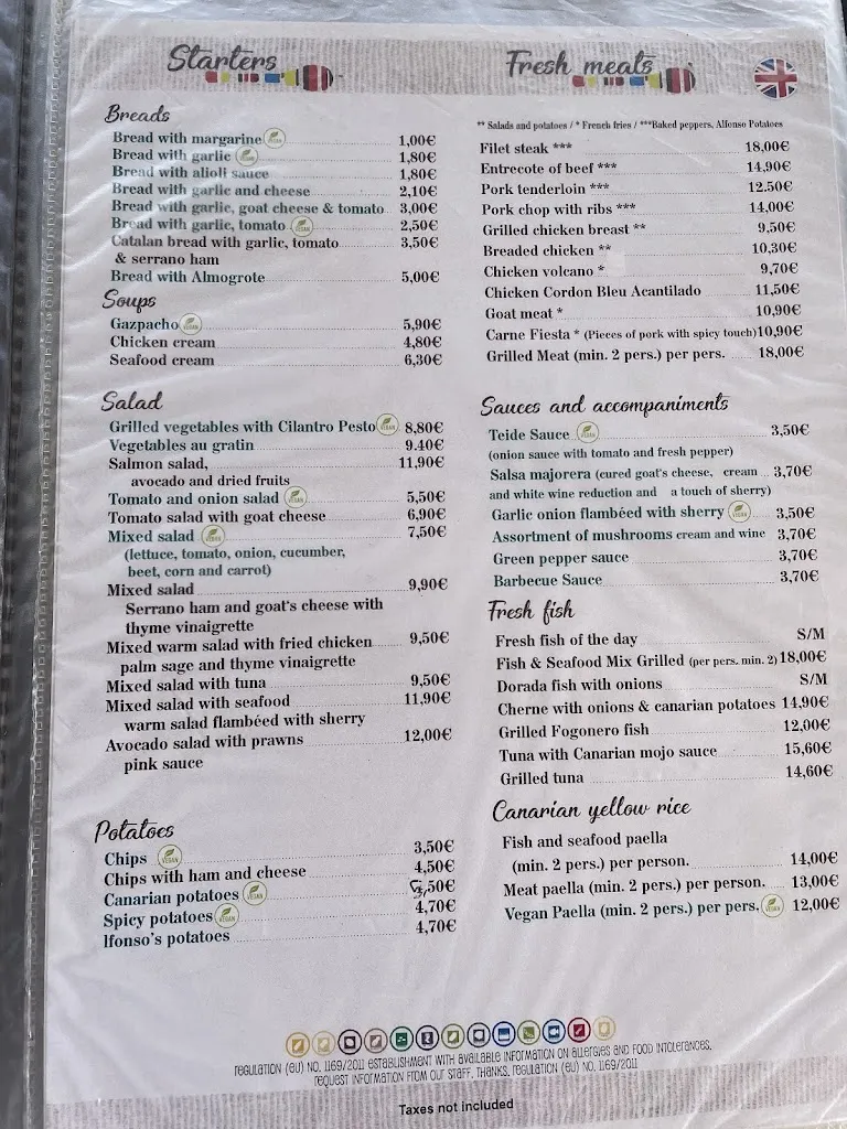 Menu_Restaurante Alfonso_Los Gigantes_image_4