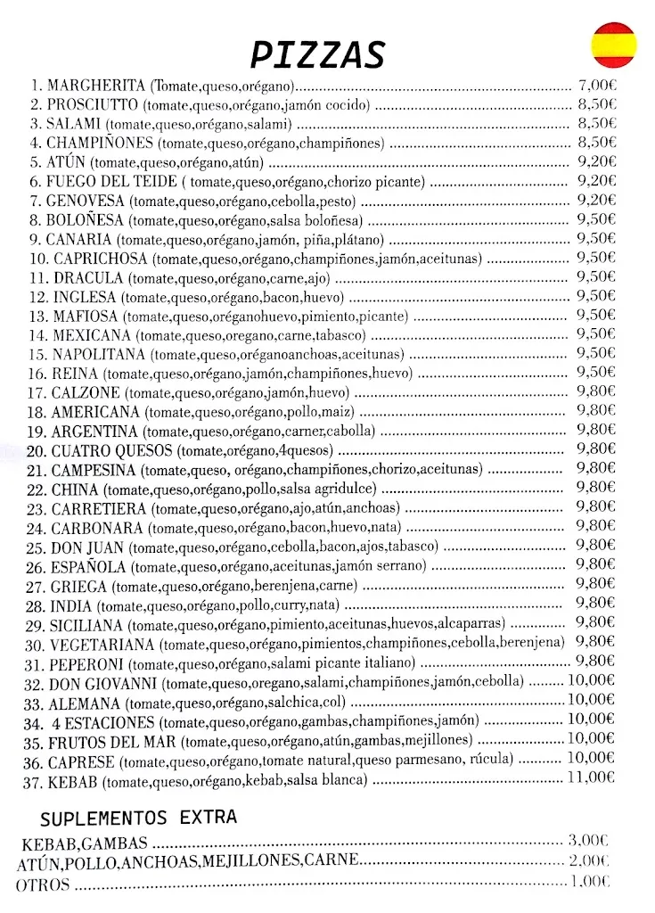 Menu_Pizzería Roma_Los Realejos_image_3
