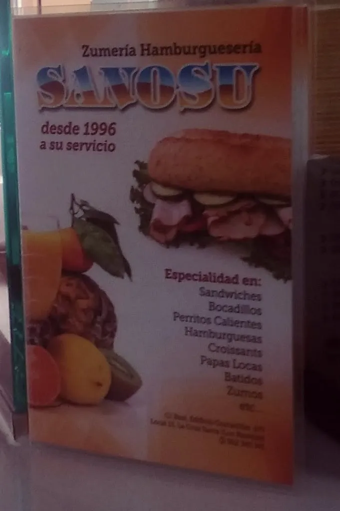 Menu_Zumería Hamburguesería SANOSU_Los Realejos_image_1