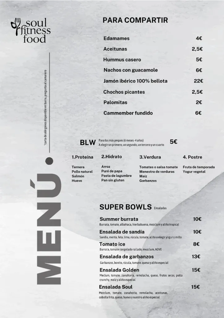 Menu_Soul Fitness Food_Los Realejos_image_3