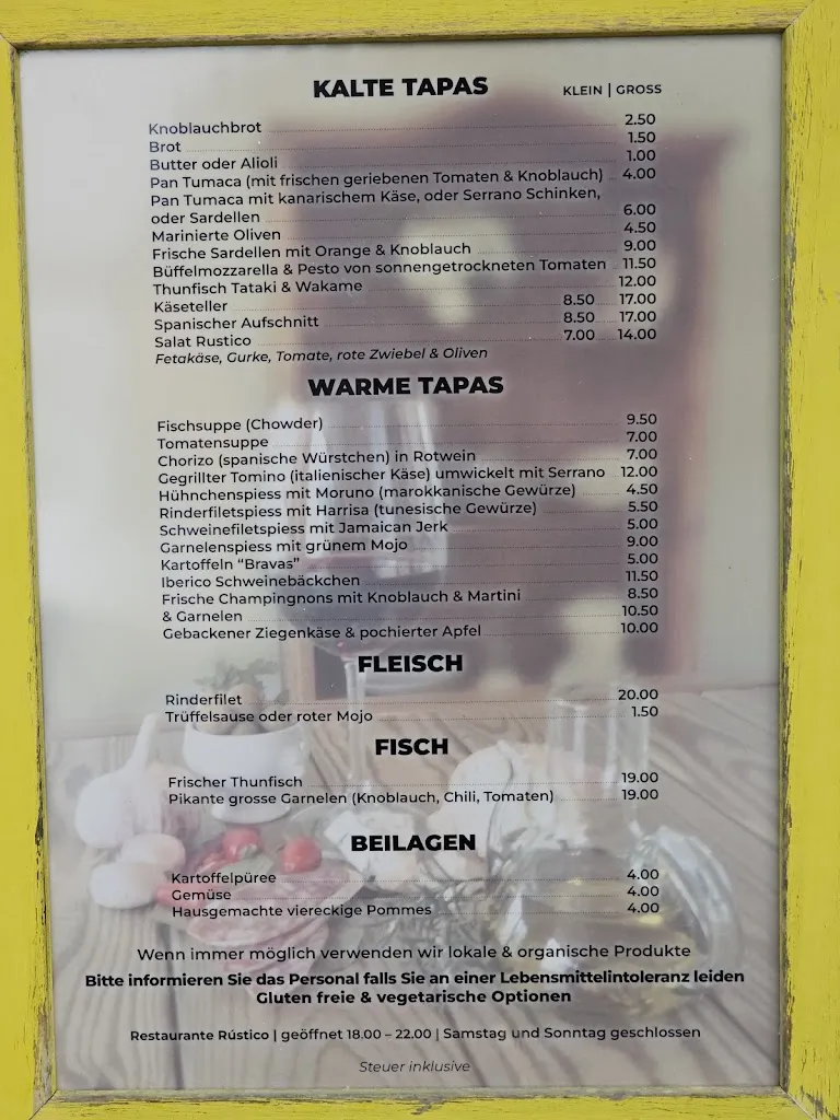 Menu_Rustico Restaurant_Maspalomas_image_2