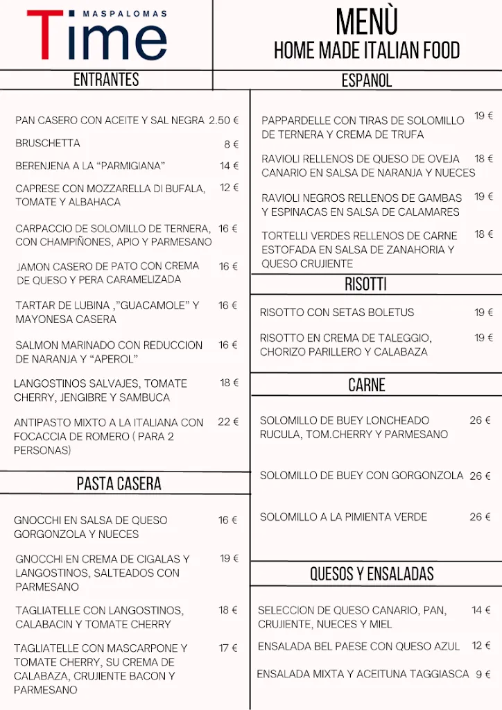 Menu_Time Maspalomas_Maspalomas_image_3