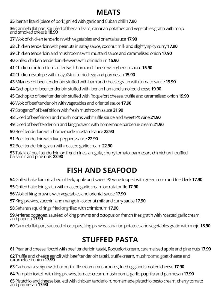 Menu_LA PERLA NEGRA _Maspalomas_image_2