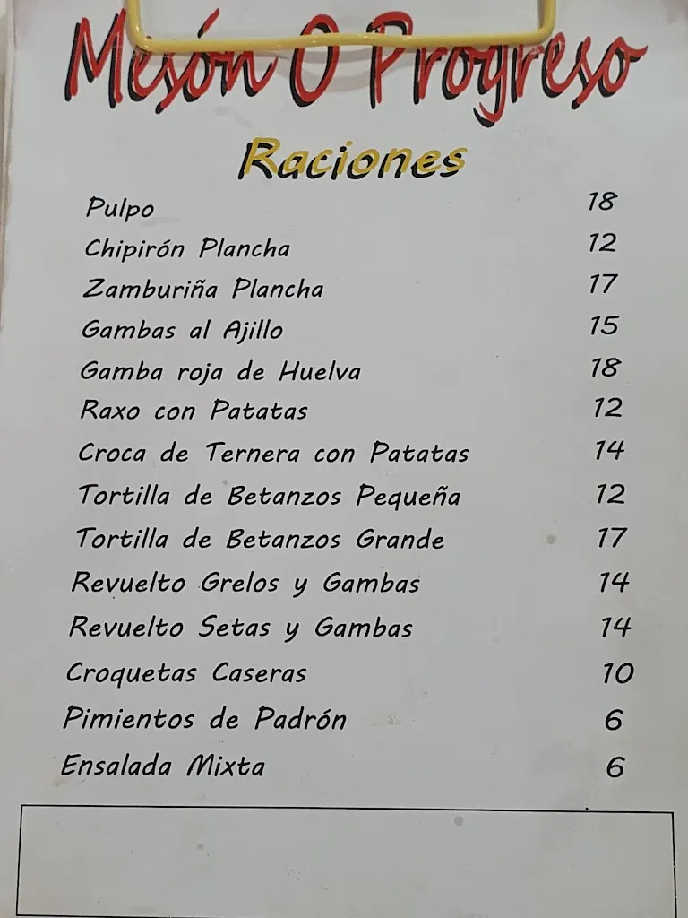 Menu_Mesón O Progreso_Betanzos_image_1