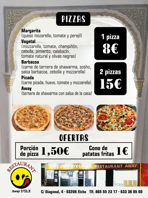 Menu_Restaurant Away d'Elx_Elche/Elx_image_1