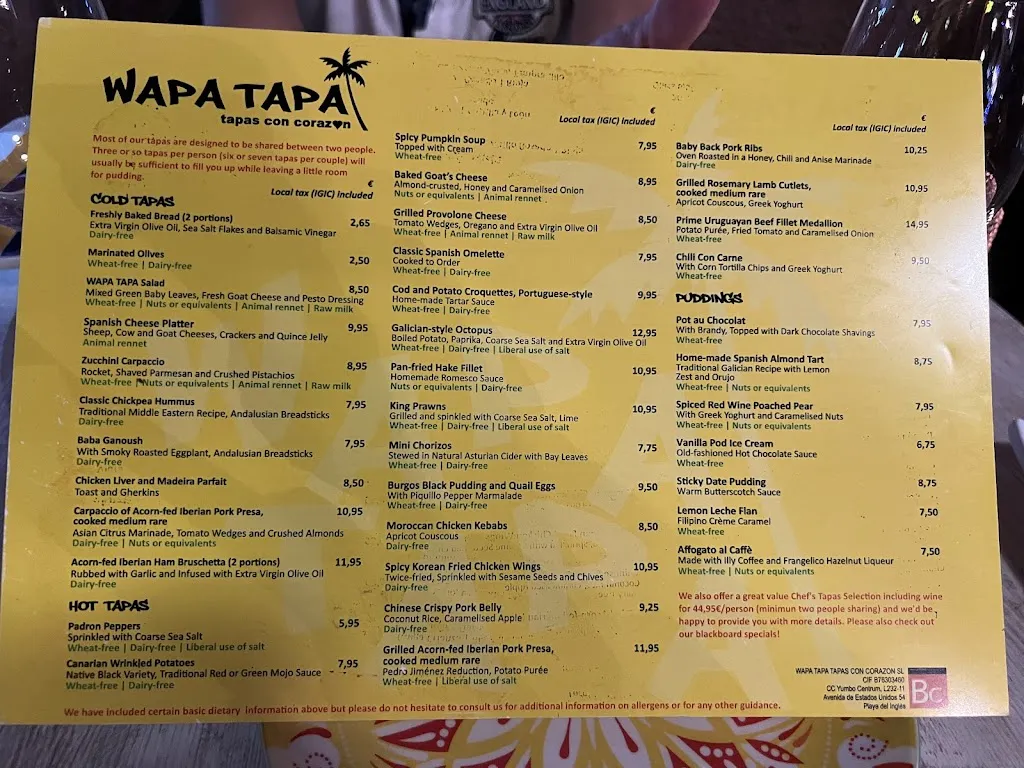Menu_Wapa Tapa_Maspalomas_image_3