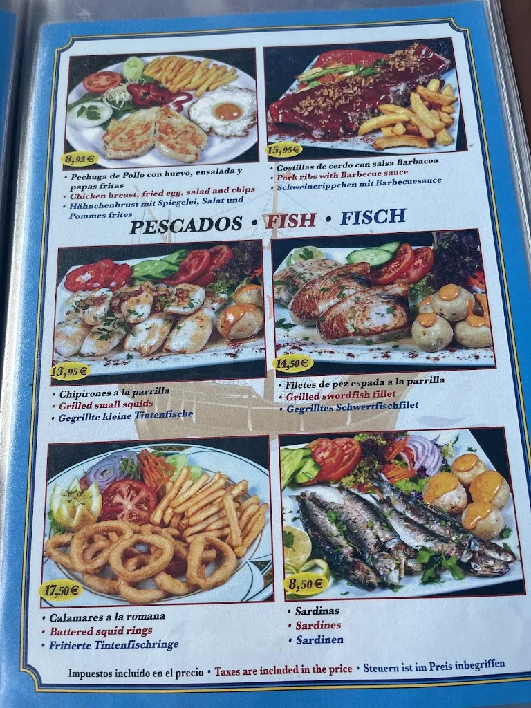 Menu_Restaurant Columbus_Maspalomas_image_2