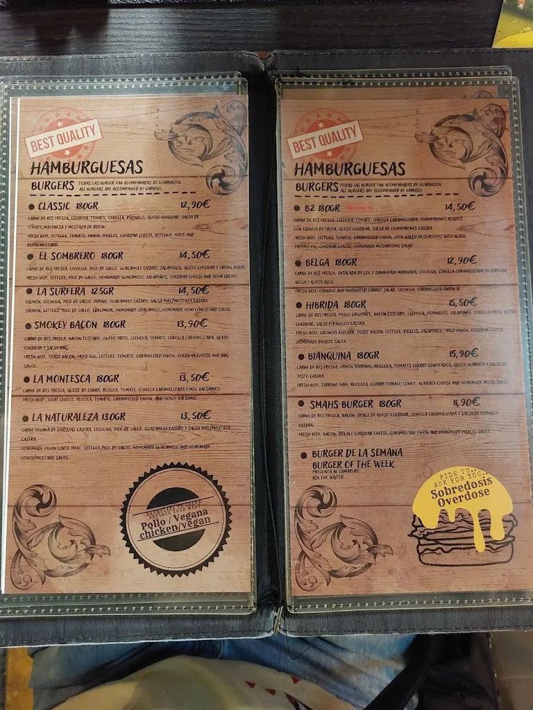Menu_B2 burgerbar_Maspalomas_image_3