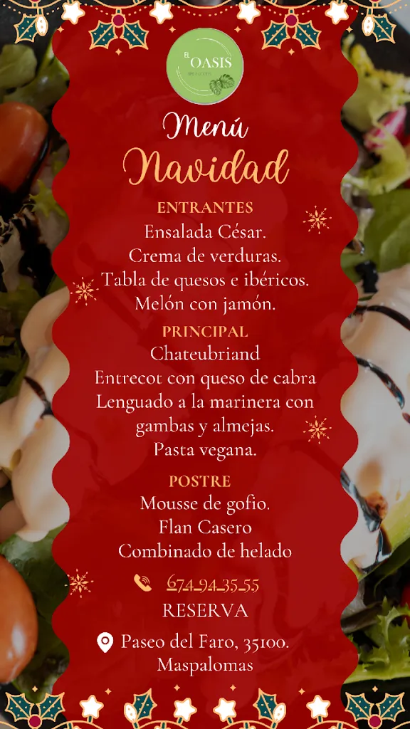 Menu_El Oasis Tapas & Cócteles_Maspalomas_image_1