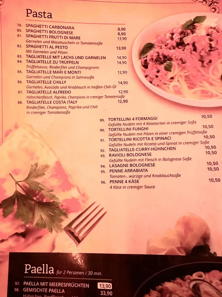 Menu_Costa Italy_Maspalomas_immagine_4
