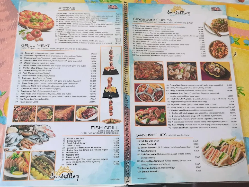 Menu_Sunset Bay_Maspalomas_image_3