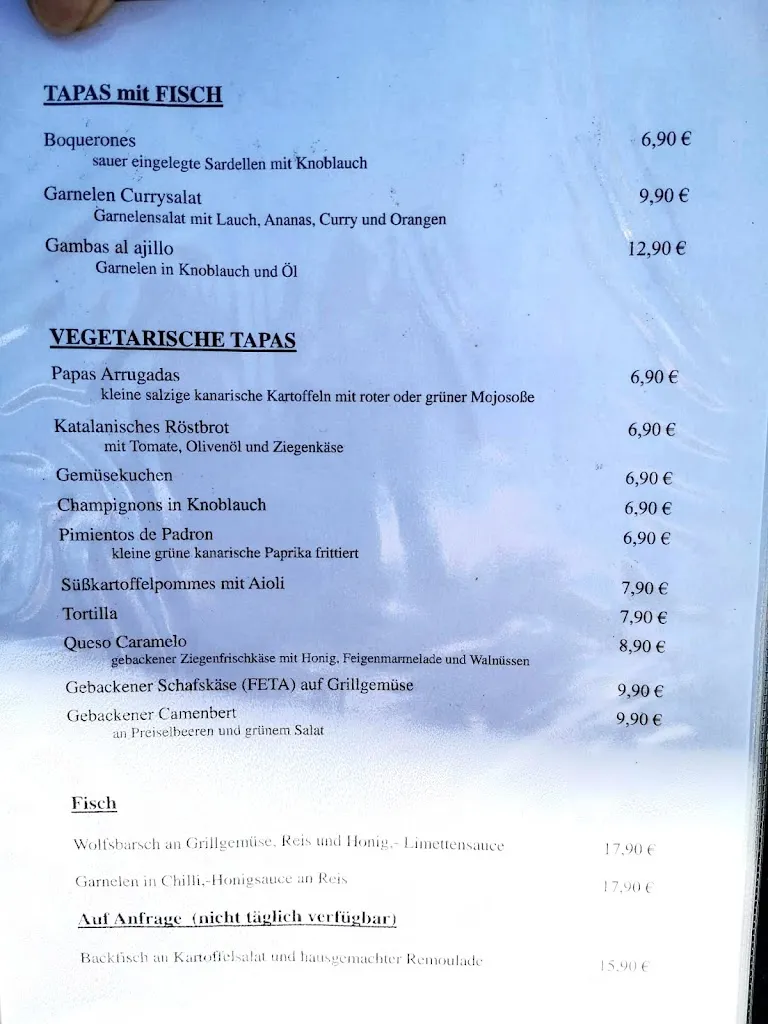 Menu_Shortys Taperia_Maspalomas_image_2