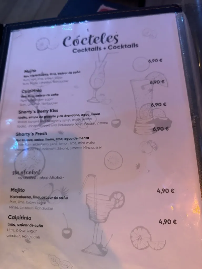 Menu_Shortys Taperia_Maspalomas_image_4