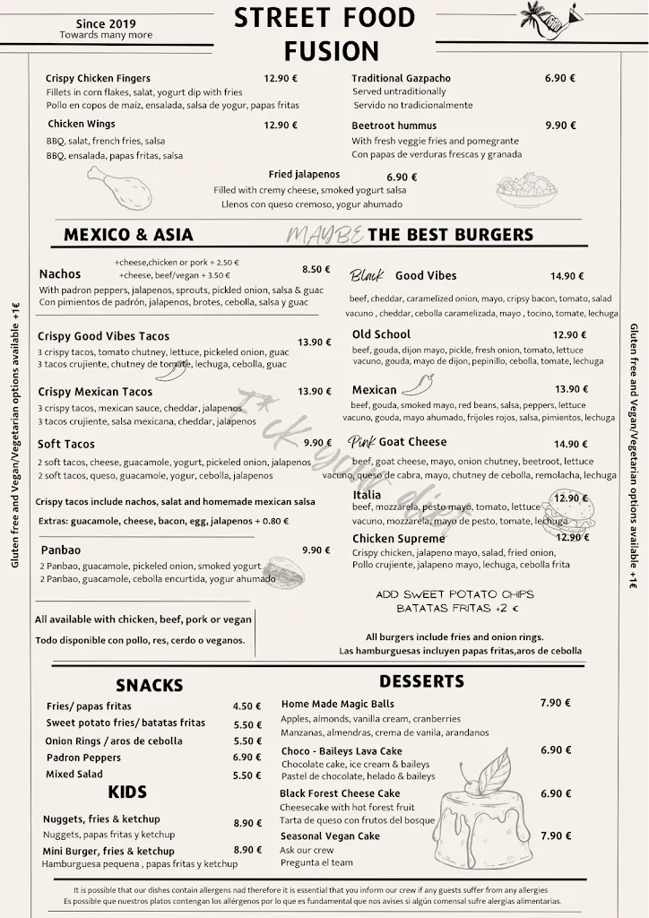 Menu_Good Vibes - cocktail bar and restaurant_Maspalomas_image_2