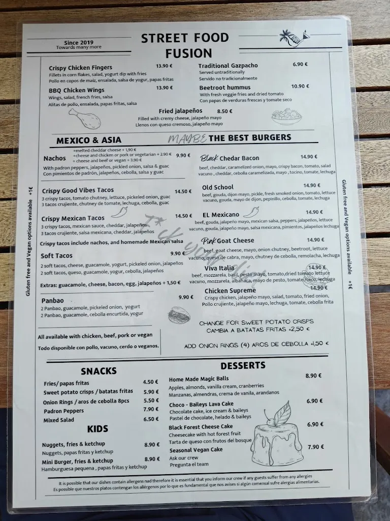 Menu_Good Vibes - cocktail bar and restaurant_Maspalomas_image_3