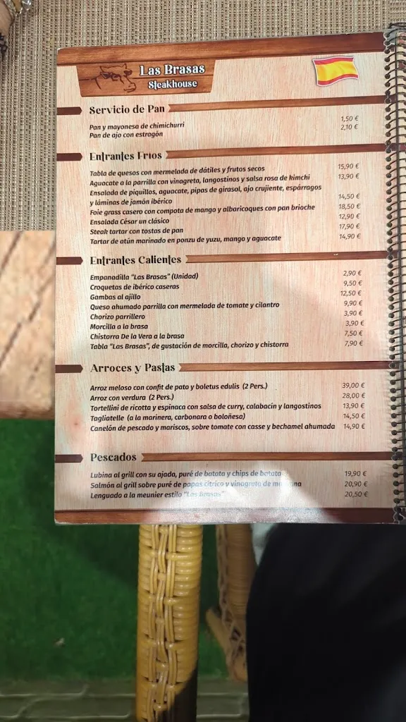 Menu_Restaurant Las Brasas_Maspalomas_immagine_3