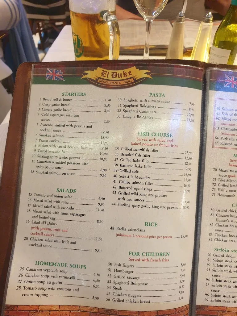 Menu_Restaurante El Duke_Maspalomas_image_4