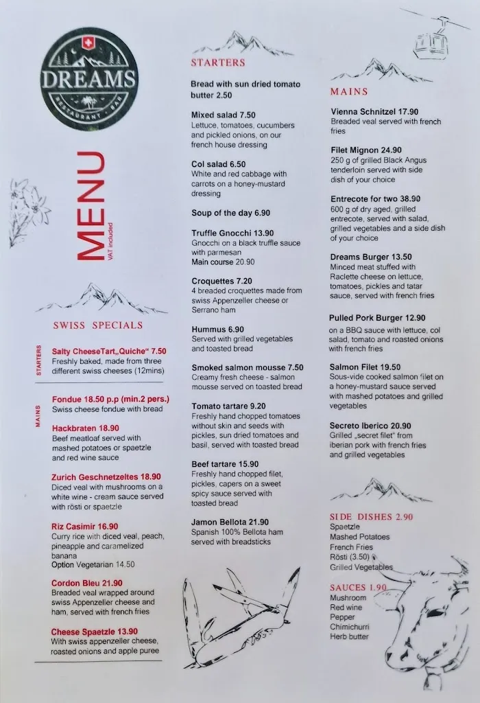 Menu_Dreams Restaurant Bar_Playa del Ingles_image_2