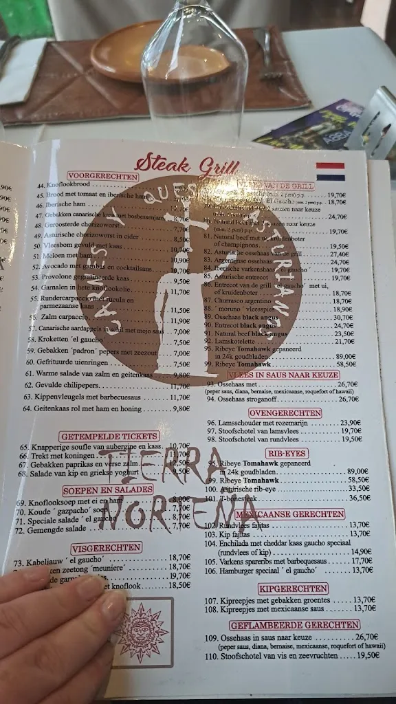 Menu_Restaurante grill El Gaucho Playa del Inglés_Playa del Ingles_image_2