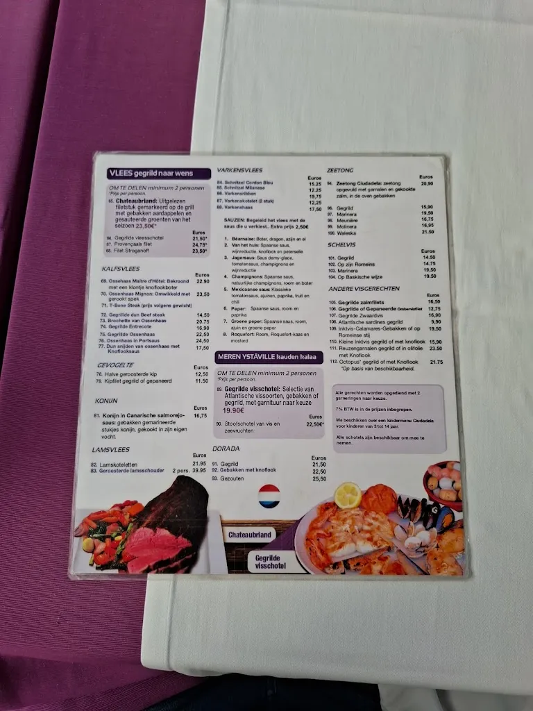 Menu_Restaurante La Ciudadela_Playa del Ingles_image_4