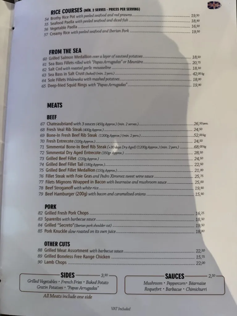 Menu_El Poncho Asador Steakhouse_Playa del Ingles_image_2