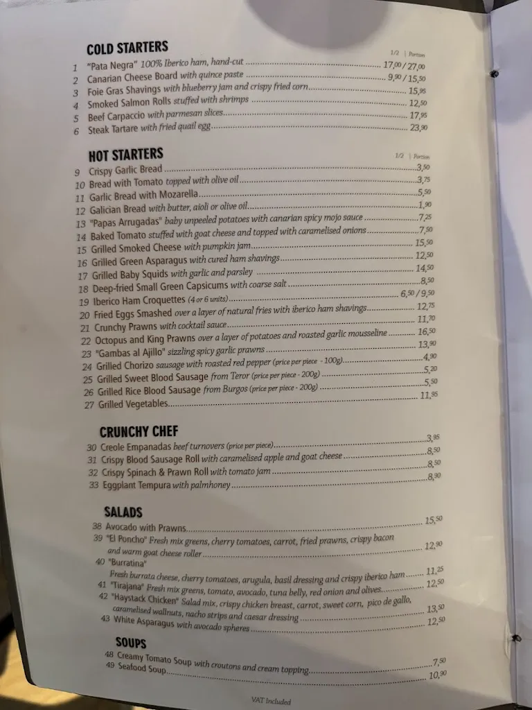 Menu_El Poncho Asador Steakhouse_Playa del Ingles_image_3