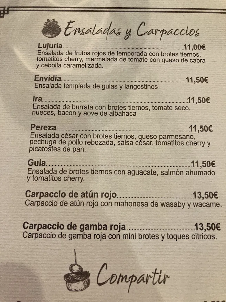 Menu_Los 7 pecados_Elche/Elx_image_4