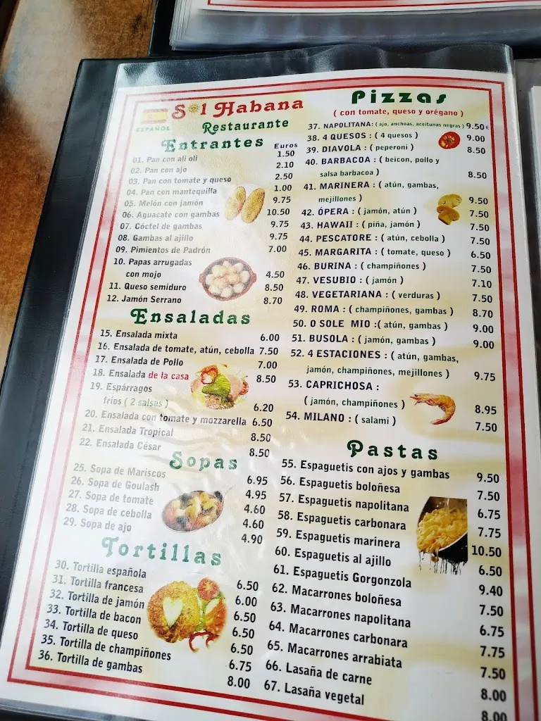 Menu_Sol Habana_Playa del Ingles_image_3