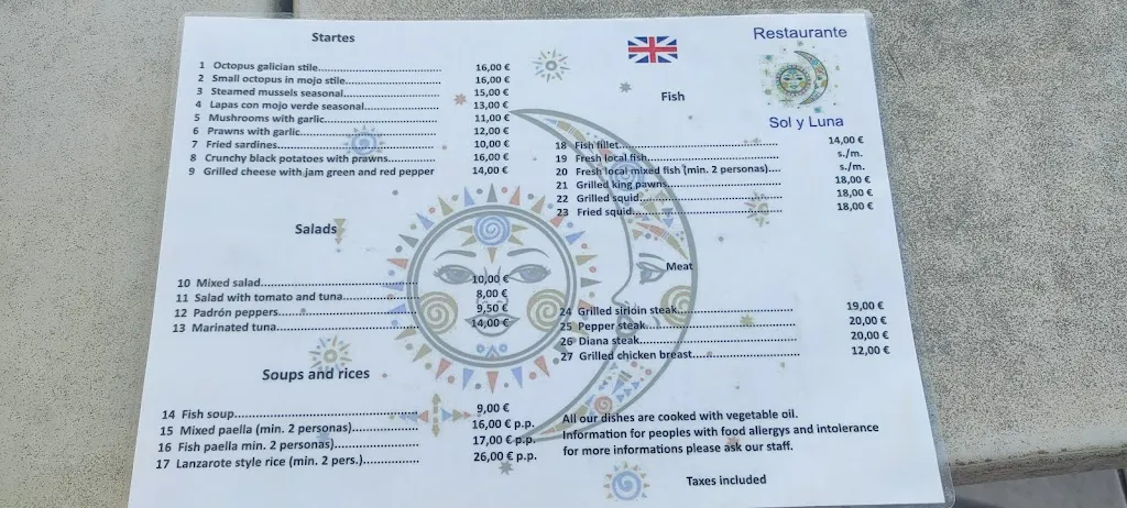 Menu_Restaurante Sol Y Luna_Punta de Mujeres_immagine_4