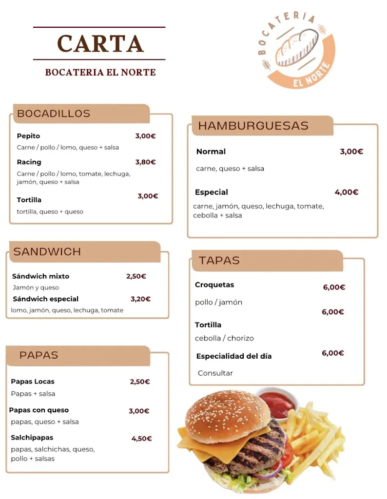 Menu_Bocatería El Norte_Punta de Mujeres_immagine_1
