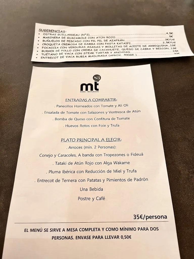 Menu_Mt83 Restaurante_Elche/Elx_image_1