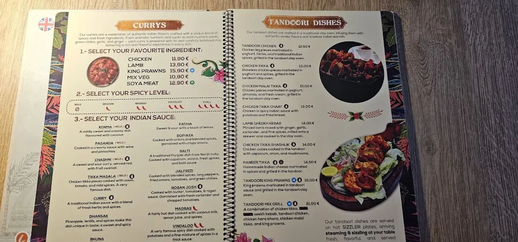 Menu_Namaste India las Américas_Playa de las Américas_immagine_4