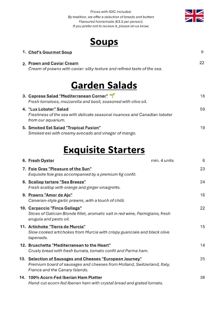 Menu_Restaurante Garibaldi Tenerife_Playa de las Américas_image_2