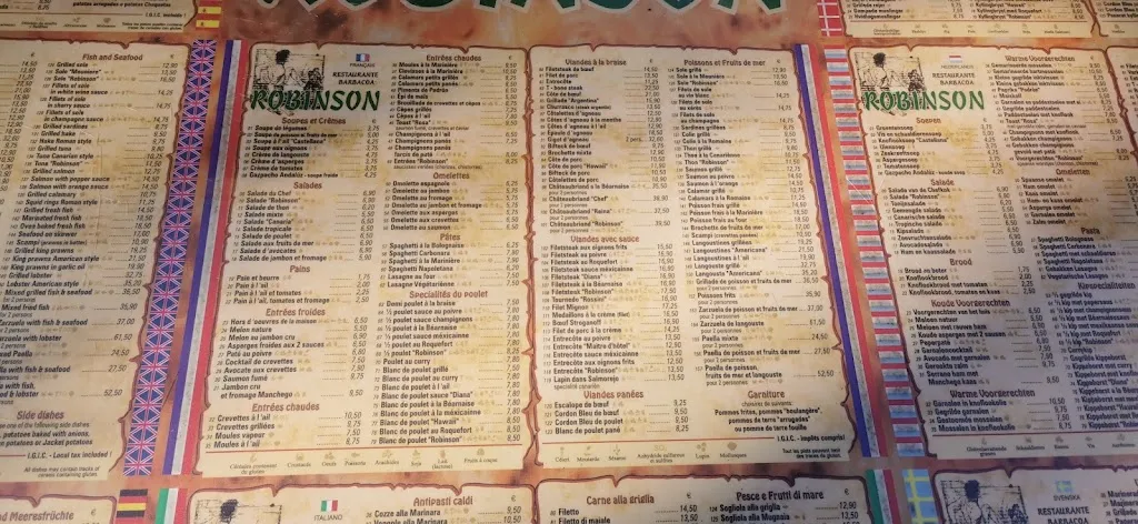 Menu_Restaurant Robinson_Playa de las Américas_image_4
