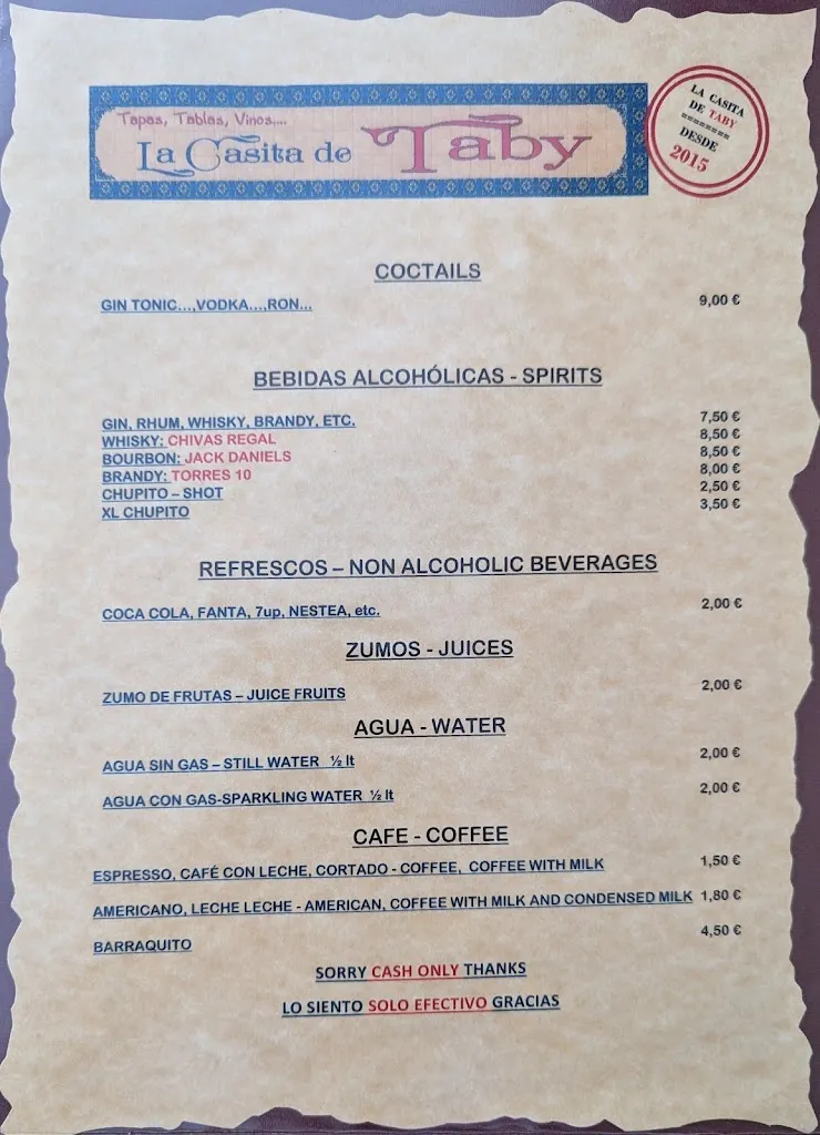 Menu_La casita de Taby_Playa de las Américas_image_2