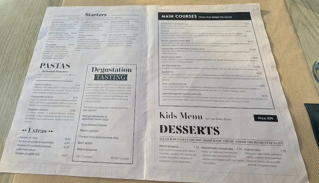 Menu_Palapa Beach Club_Playa de las Américas_image_1