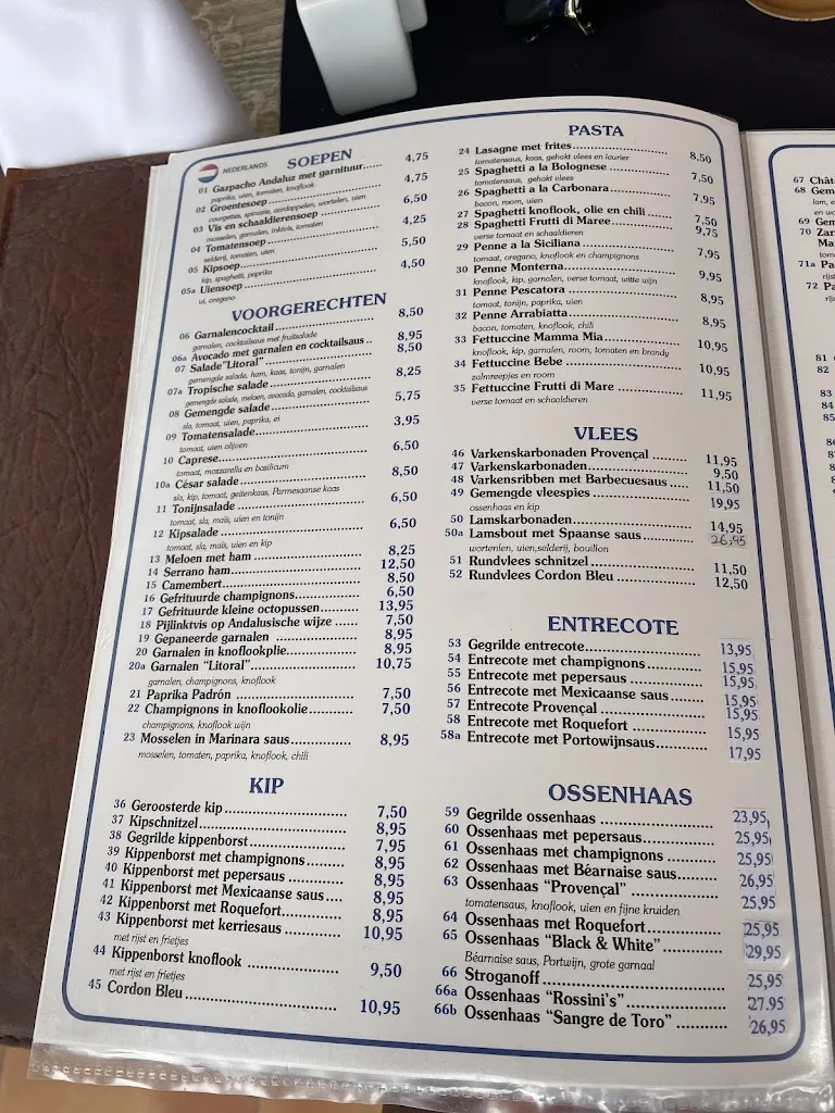 Menu_Restaurante Litoral_Playa de las Américas_image_3