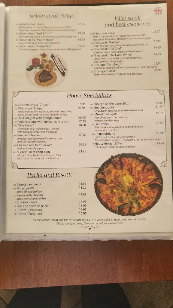 Menu_Romantico Restaurante_Playa de las Américas_image_4