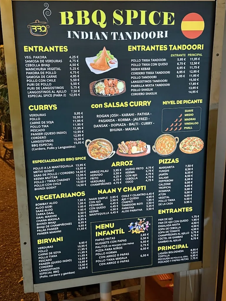 Menu_BBQ Spice_Playa de las Américas_image_2