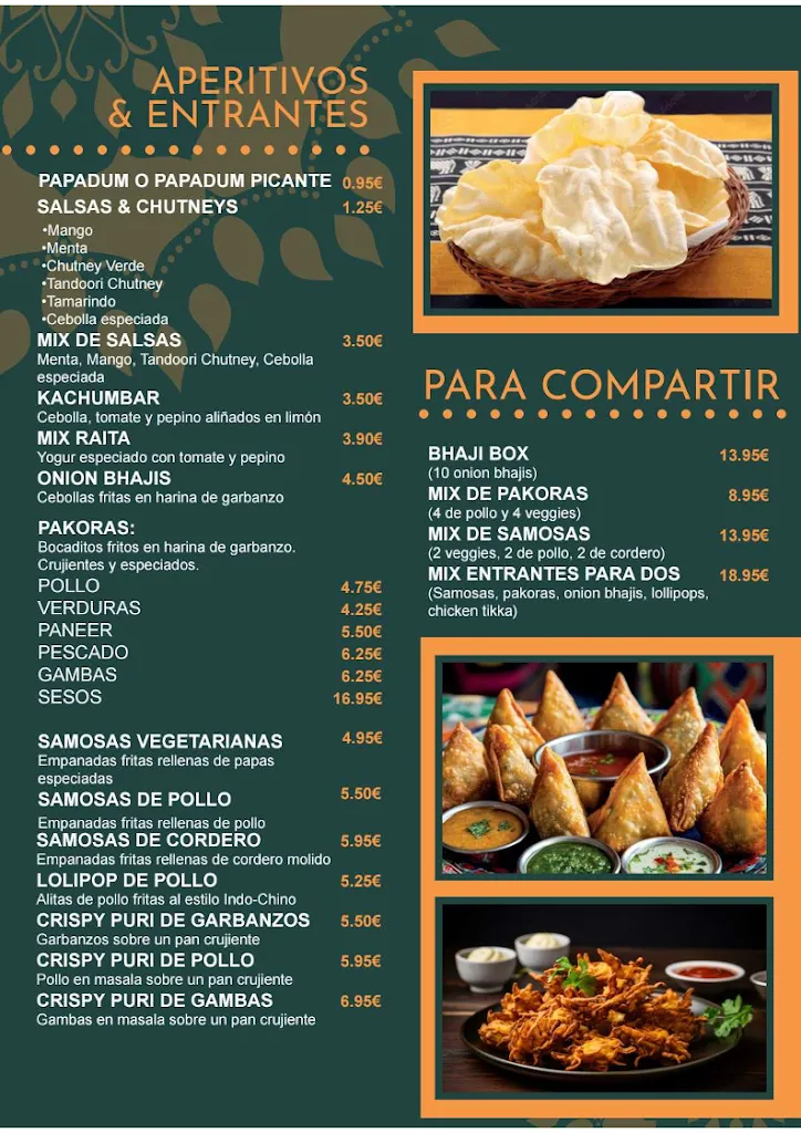 Menü_Mirchis Tandoori_Playa de las Américas_Bild_4