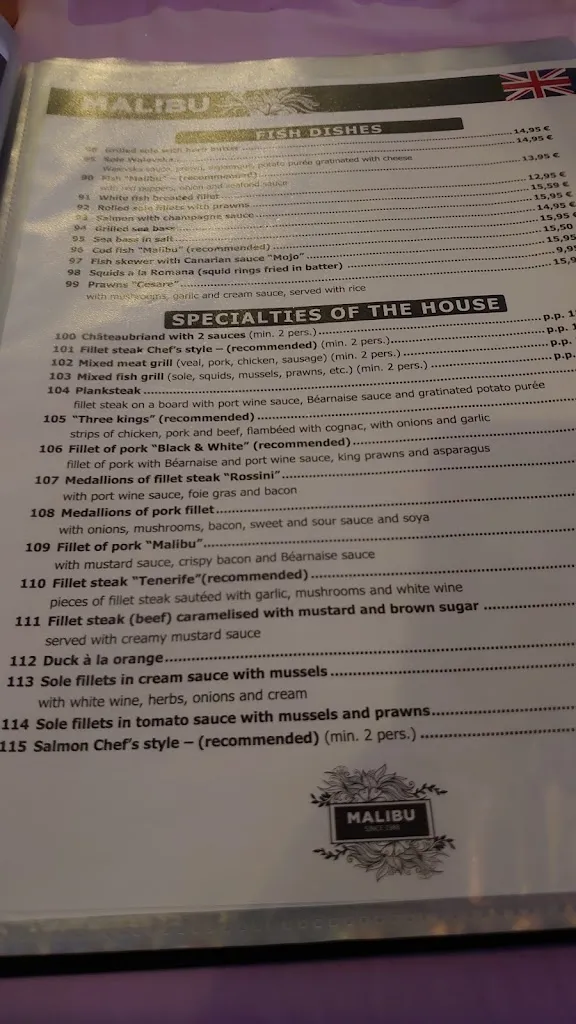 Restaurante Malibu_Playa de las Américas_menu_image_1