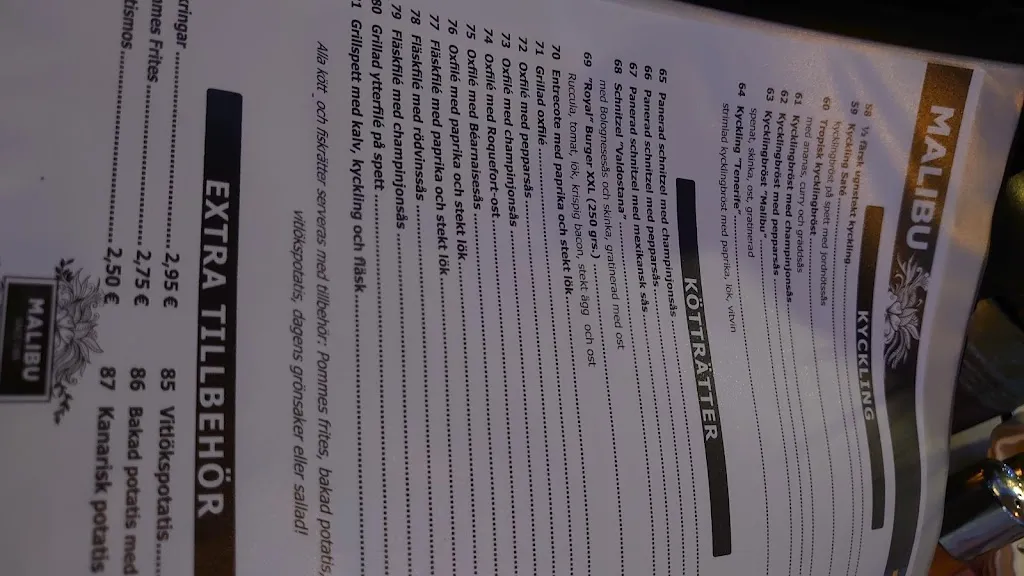 Menu_Restaurante Malibu_Playa de las Américas_image_4