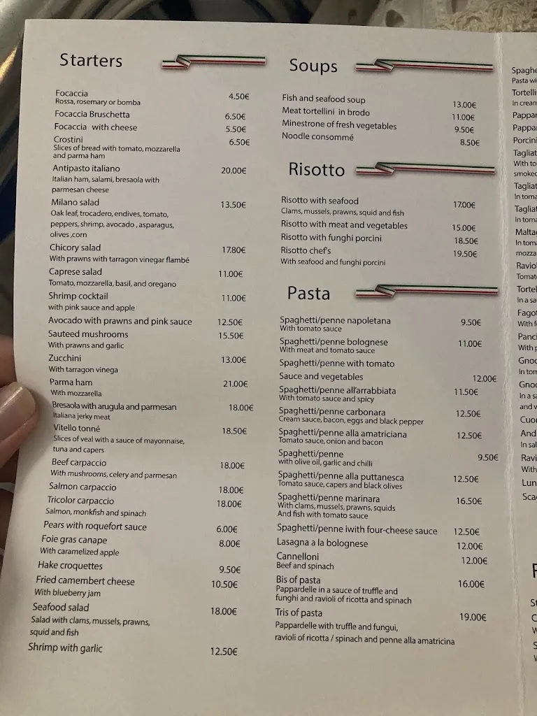 Menu_Restaurante Il Duomo di Milano_San Bartolomé de Tirajana_image_2