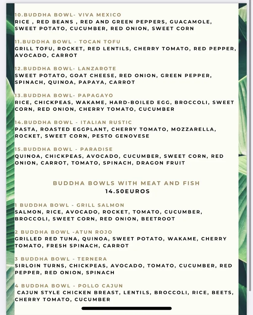 Menu_Jungle Vibes At The Marina_Playa Blanca_image_2