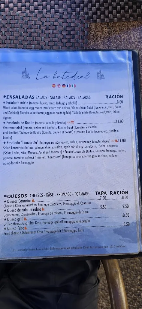 Menu_La Katedral_Playa Blanca_image_1