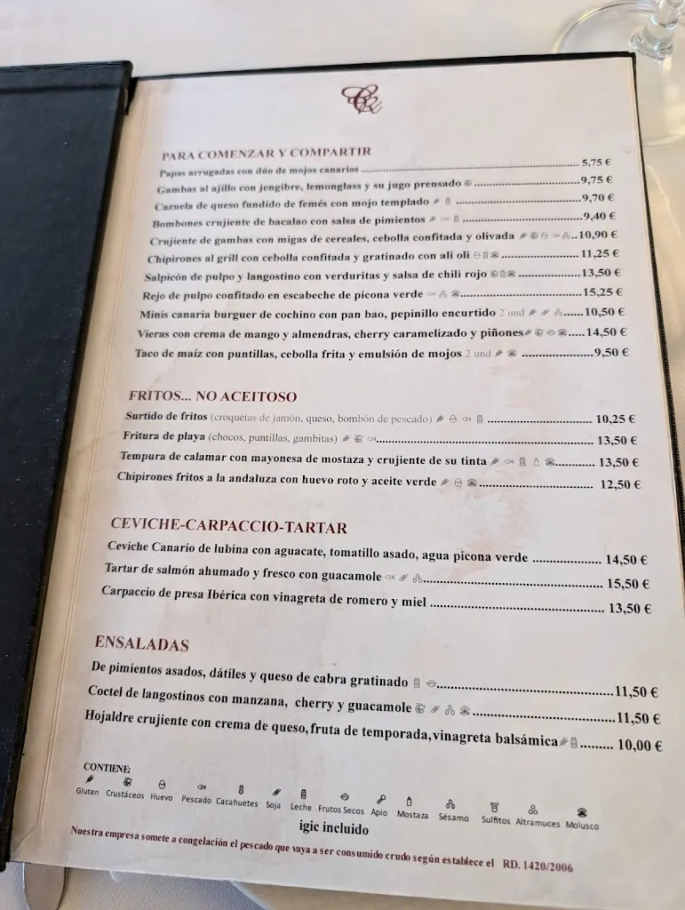 Menu_La Casa Roja_Playa Blanca_image_1