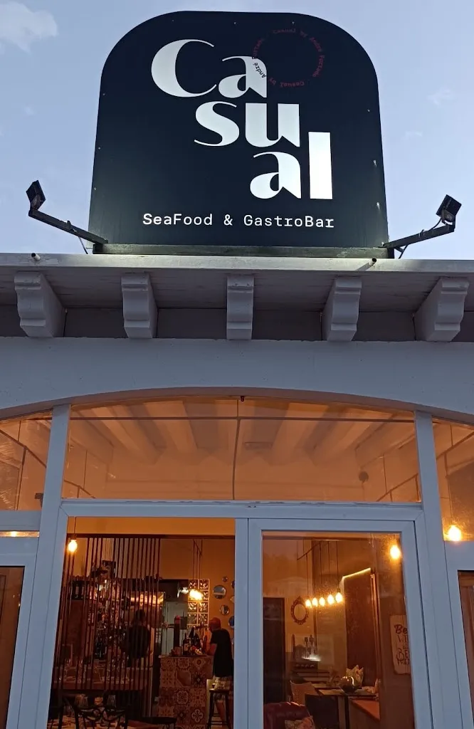 Casual.Seafood restaurant in Playa Blanca