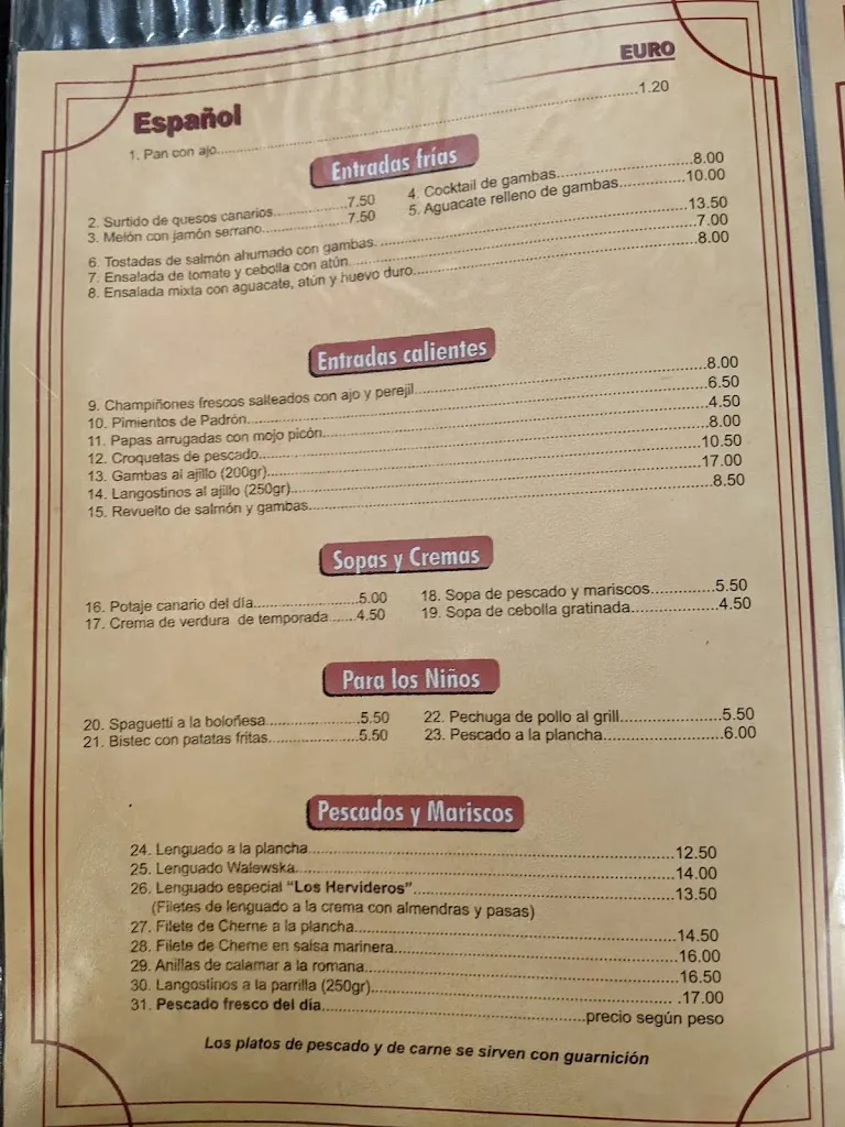 Menu_Restaurante Los Hervideros_Playa Blanca_image_3
